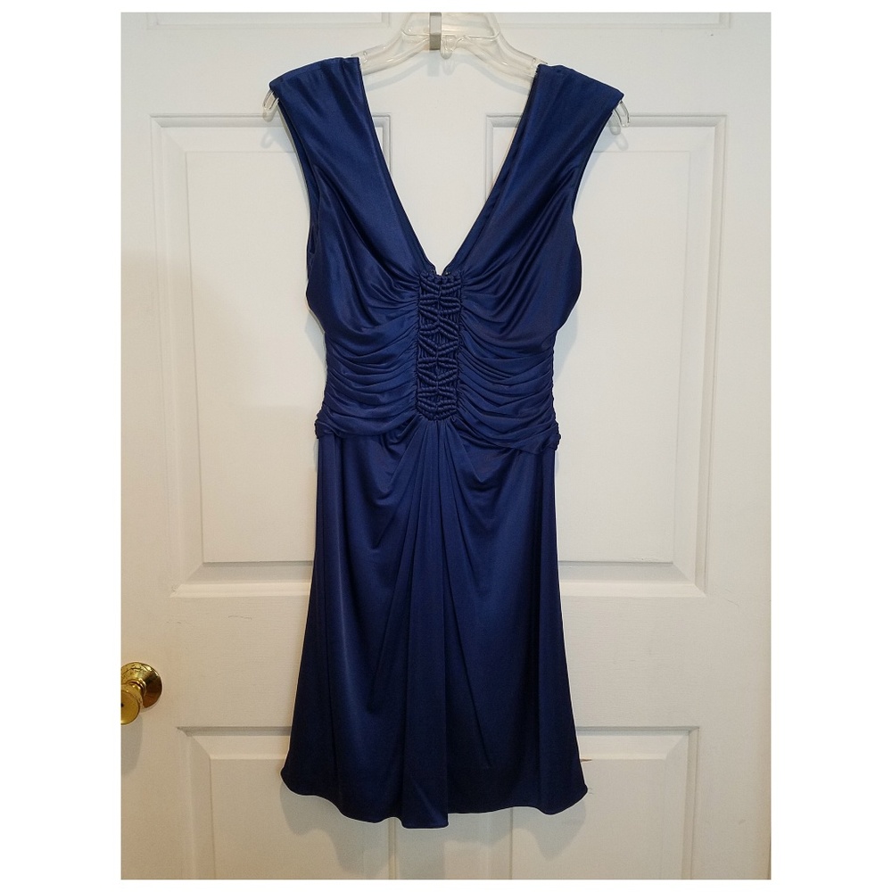 BCBGMaxAzria Sapphire Blue Cocktail Dress